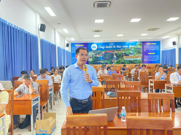 Trường Đại học Nha Trang tổ chức Hội nghị tổng kết công tác lấy ý kiến các BLQ NH 2024-2025 và triển khai kế hoạch NH 2025-2026