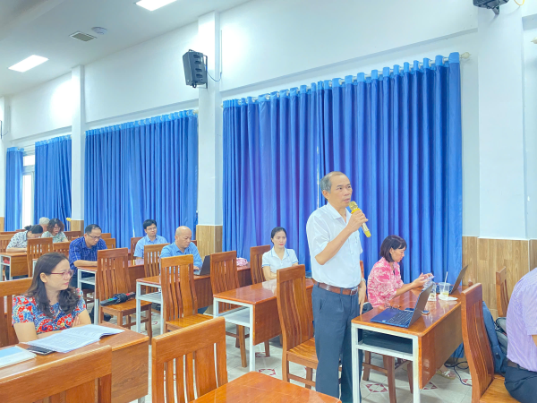 Trường Đại học Nha Trang tổ chức Hội nghị tổng kết công tác lấy ý kiến các BLQ NH 2024-2025 và triển khai kế hoạch NH 2025-2026