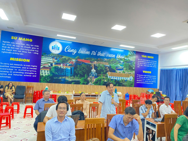 Trường Đại Học Nha Trang tổ chức Hội nghị sơ kết và triển khai rà soát cập nhật CTĐT, HP sau kiểm định 