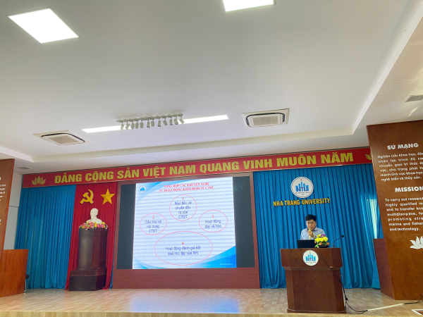 Trường Đại Học Nha Trang tổ chức Hội nghị sơ kết và triển khai rà soát cập nhật CTĐT, HP sau kiểm định 