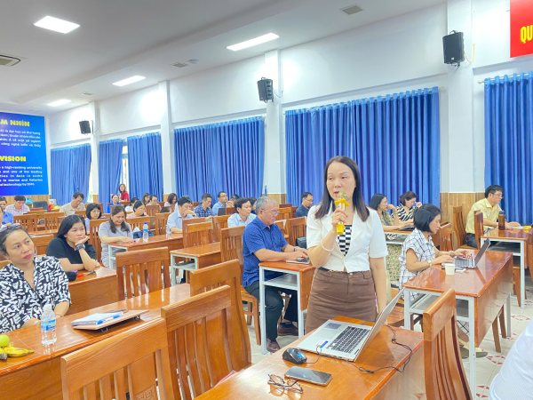 Trường Đại Học Nha Trang tổ chức Hội nghị sơ kết và triển khai rà soát cập nhật CTĐT, HP sau kiểm định 