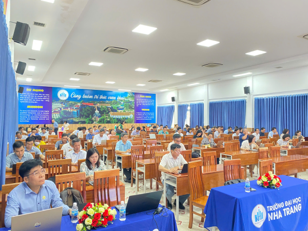 Trường Đại Học Nha Trang tổ chức Hội nghị sơ kết và triển khai rà soát cập nhật CTĐT, HP sau kiểm định 