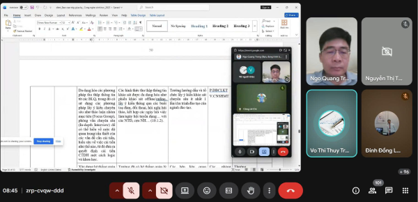 Trường Đại học Nha Trang đã tổ chức chương trình tập huấn "Hướng dẫn xây dựng kế hoạch cải tiến (22 CTĐT) và viết báo cáo giữa kỳ (04 CTĐT) sau kiểm định"