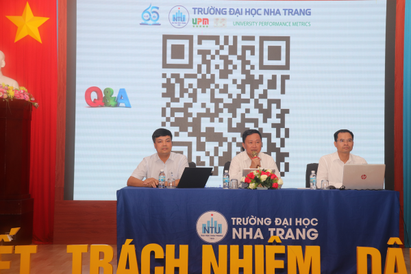 Tổ chức Hội nghị báo cáo kết quả thực hiện chiến lược phát triển Trường Đại Học Nha Trang giai đoạn 2021-2025 về công tác đào tạo, bảo đảm chất lượng, kiểm định và xếp hạng