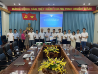 Trường Đại học Nha Trang đã tổ chức buổi tiếp đón Viện Đào tạo số và Khảo thí - Đại học Quốc gia Hà Nội đến thăm và làm việc