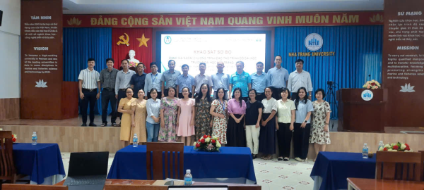 Khảo sát sơ bộ Đánh giá ngoài 05 chương trình đào tạo trình độ đại học của Trường đại học Nha Trang năm 2025