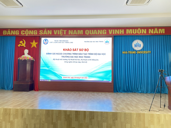 KHẢO SÁT SƠ BỘ ĐÁNH GIÁ NGOÀI 05 CHƯƠNG TRÌNH ĐÀO TẠO TRÌNH ĐỘ ĐẠI HỌC CỦA TRƯỜNG ĐẠI HỌC NHA TRANG NĂM 2025