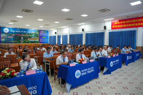 Khai mạc đợt khảo sát chính thức đánh giá ngoài 05 chương trình đào tạo trình độ đại học tại Trường Đại học Nha Trang: Kỹ thuật môi trường, Kỹ thuật hóa học, Kỹ thuật cơ khí động lực, Công nghệ chế tạo máy, Kinh tế.