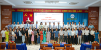 Khai mạc đợt khảo sát chính thức đánh giá ngoài 05 chương trình đào tạo trình độ đại học tại Trường Đại học Nha Trang: Kỹ thuật môi trường, Kỹ thuật hóa học, Kỹ thuật cơ khí động lực, Công nghệ chế tạo máy, Kinh tế.