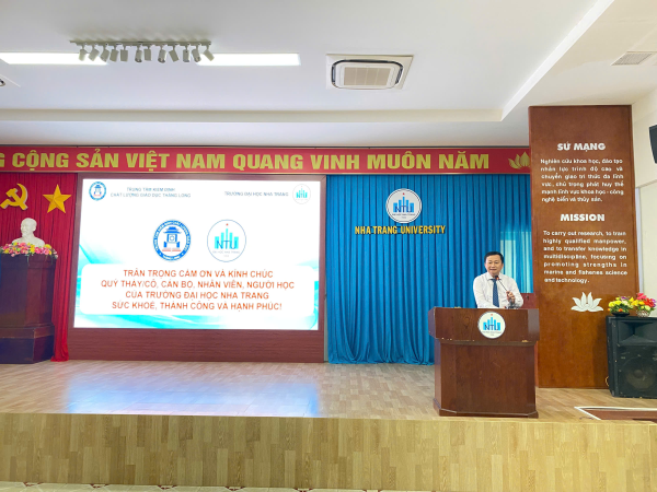 Trường Đại học Nha Trang hoàn thành đợt Khảo sát chính thức Đánh giá ngoài 5 Chương trình Đào tạo: Kỹ thuật môi trường, Kỹ thuật hóa học, Kỹ thuật cơ khí động lực, Công nghệ chế tạo máy và Kinh tế.
