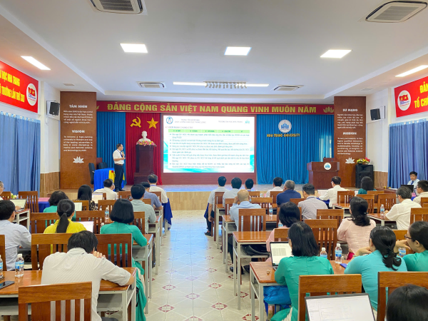 Trường Đại học Nha Trang hoàn thành đợt Khảo sát chính thức Đánh giá ngoài 5 Chương trình Đào tạo: Kỹ thuật môi trường, Kỹ thuật hóa học, Kỹ thuật cơ khí động lực, Công nghệ chế tạo máy và Kinh tế.